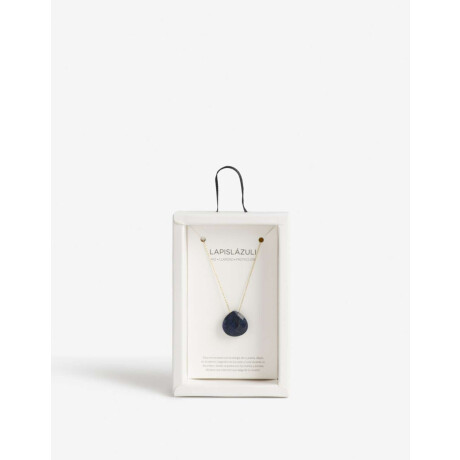 Cadena Acero Healing Rituals Amazonita Azul Oscuro