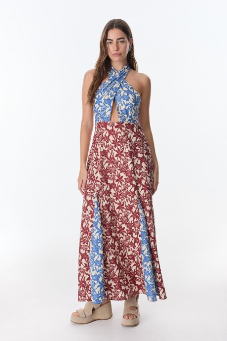 Vestido Lotus Estampa Flores