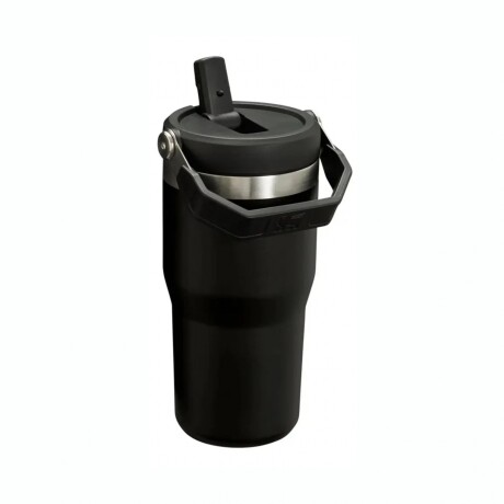 VASO STANLEY 20OZ FLIP STRAW TUMBLER Vaso Térmico STANLEY Flip Straw Capacidad 591Ml Con Sorbete Plegable - Black