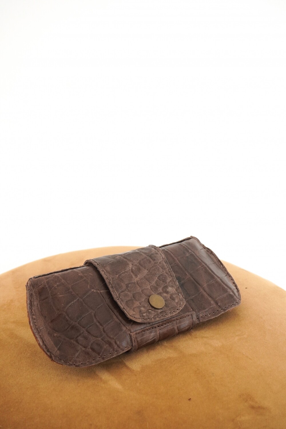 Estuche Lentes Crocco Chocolate
