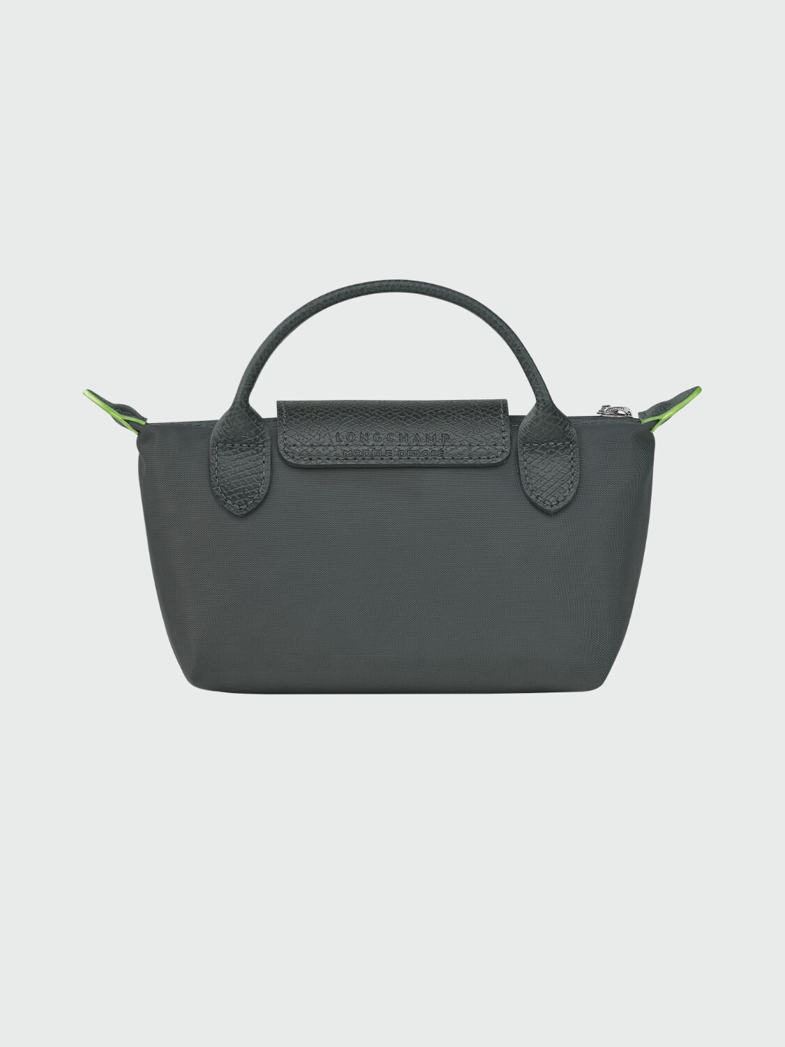 LONGCHAMP - Le Pliage Green Pouch Gris