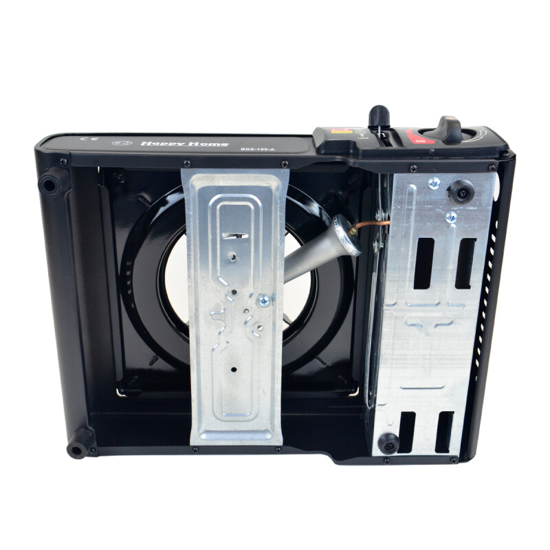 Anafe a gas butano portátil NEGRO