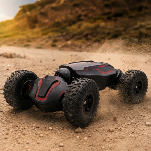 Auto Stunt a Control Remoto y por Gestos con Giro 180° Rojo 1