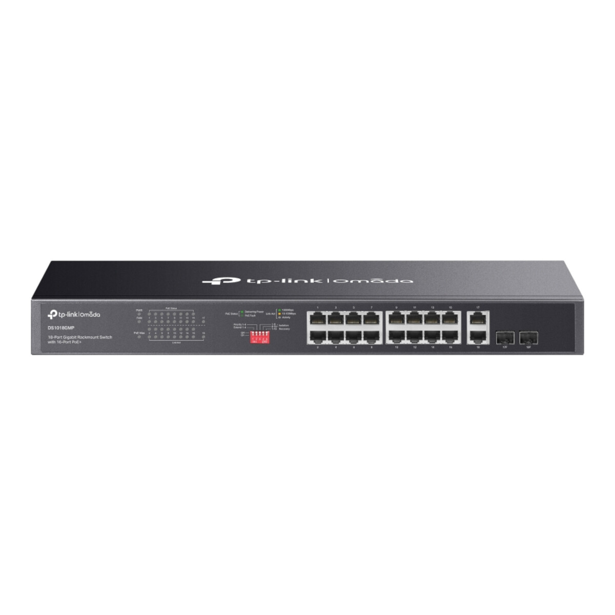 Switch Tp-link DS1018GMP 18 Puertos 10/100/1000 
