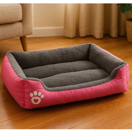 Cama Para Perro Grande Tamaño XL Rosa