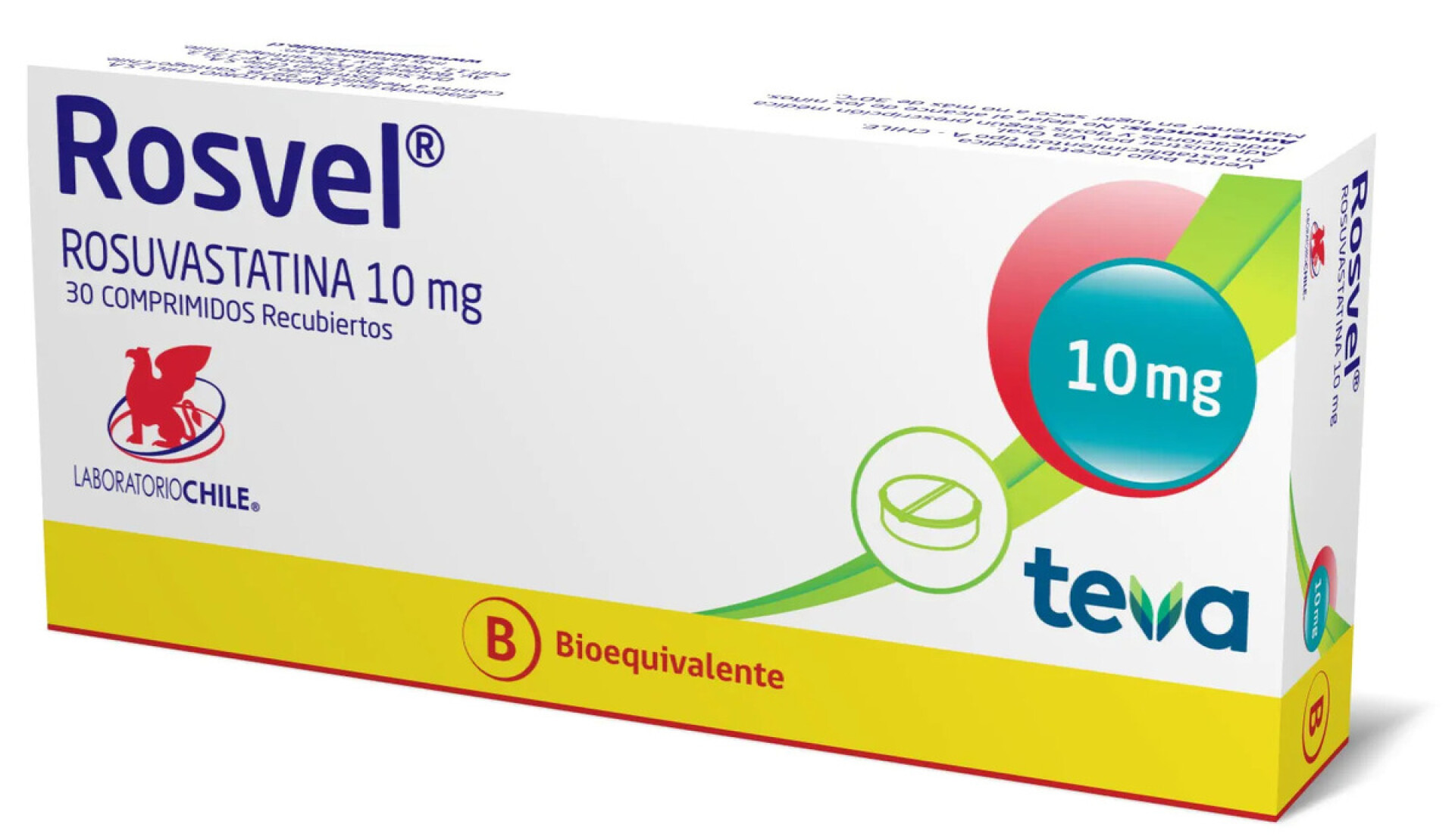 ROSVEL 10 MG. CJ X 30 COMP. 