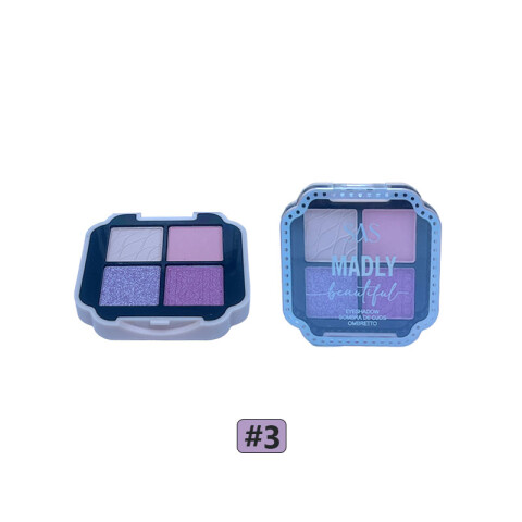 SAS Paleta de sombras de ojos 4 tonos Sas Paleta De Sombras De Ojos 4 Tonos