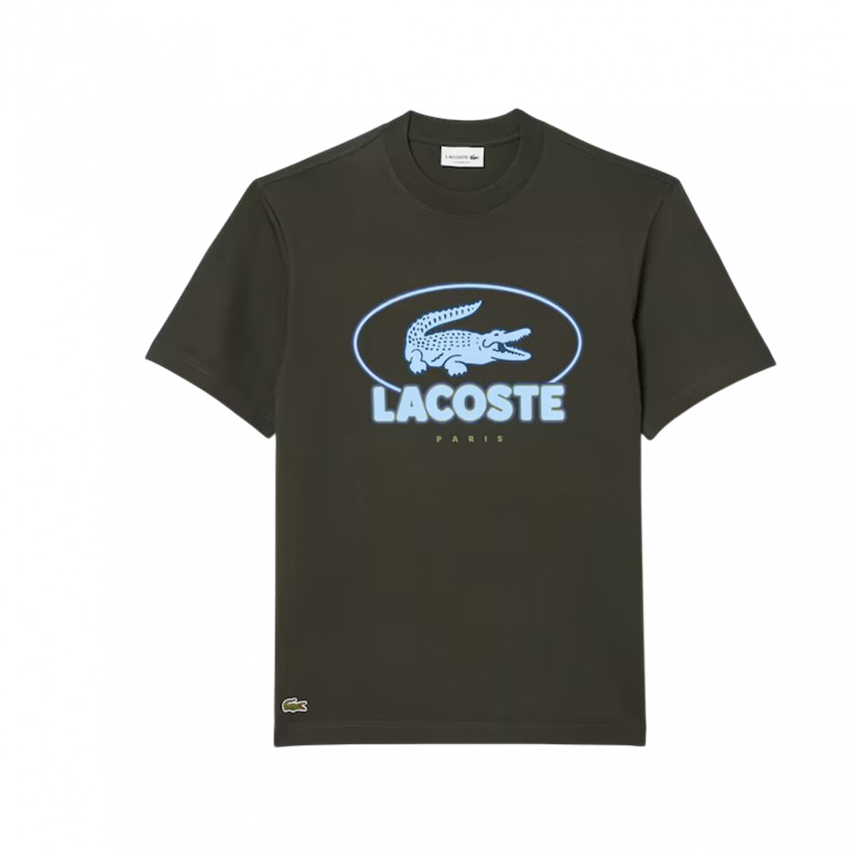 REMERA ESTAMPADA LACOSTE - BROWN 