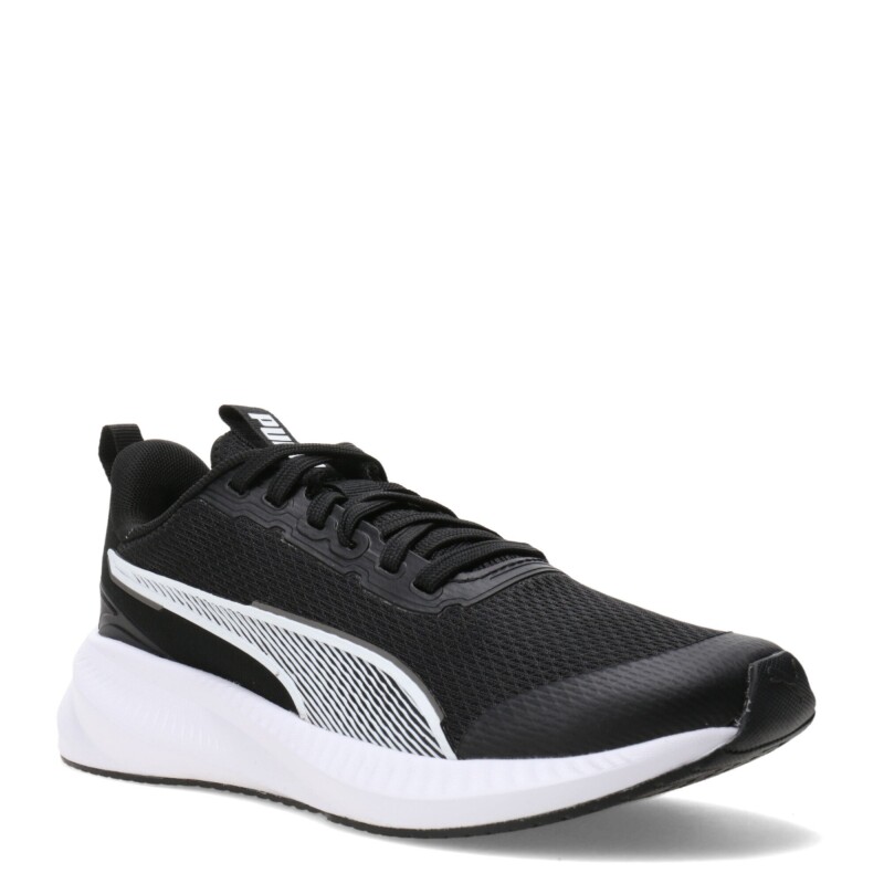 Championes de Niños Puma Flyer Lite 3 Jr Negro - Blanco