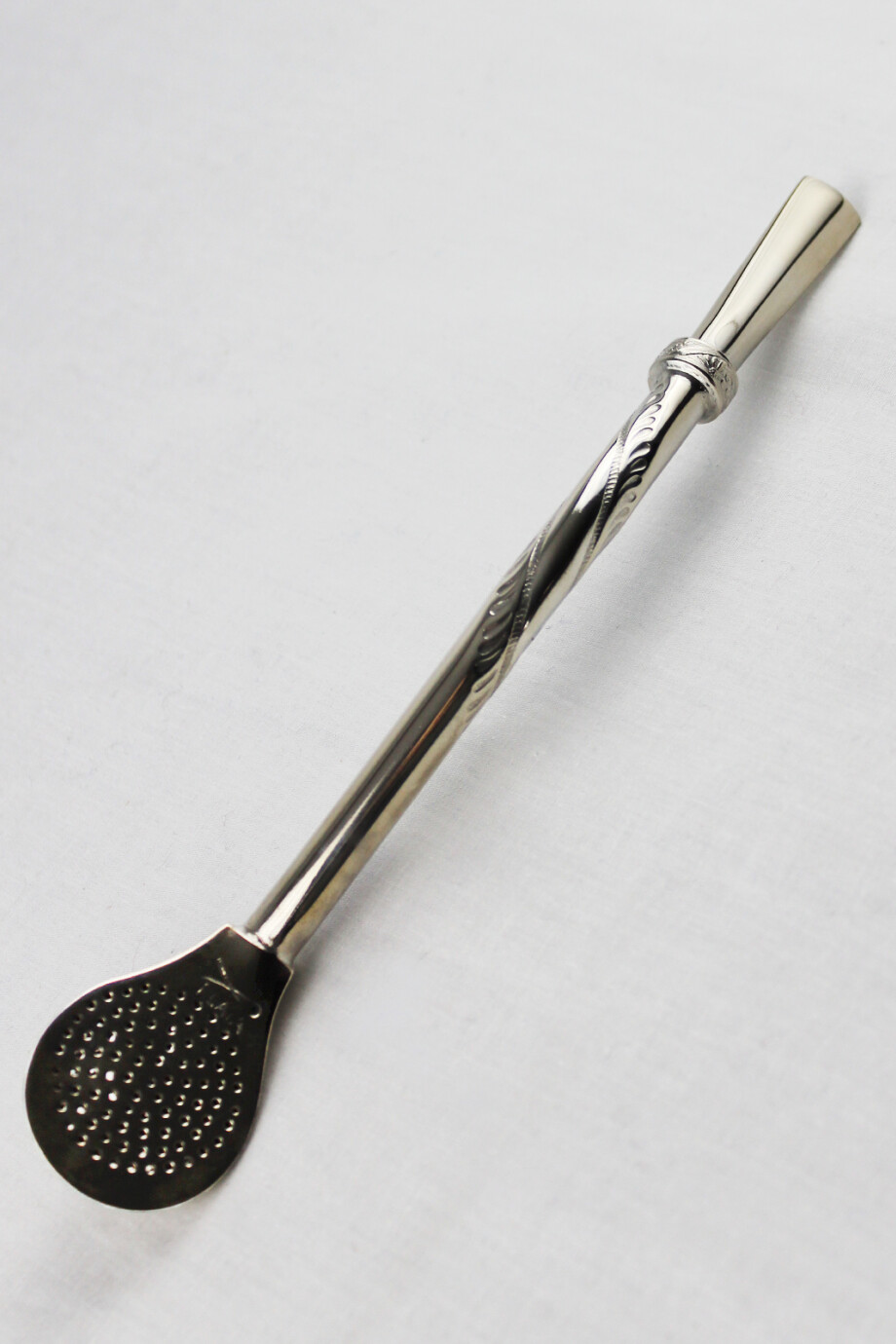 Bombilla Melo de Plata Cincelada Bombilla Melo de Plata Cincelada