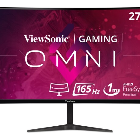 ViewSonic OMNI VX2718-PC-MHD - Monitor LED - gaming - curvado - 27" - 1920 x 1080 Full HD (1080p) @ 180 Hz - MVA - 250 cd/m² - 4 ViewSonic OMNI VX2718-PC-MHD - Monitor LED - gaming - curvado - 27" - 1920 x 1080 Full HD (1080p) @ 180 Hz - MVA - 250 cd/m² - 4