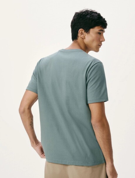 CAMISETAS MANGA CORTA CON ESTAMPA VERDE