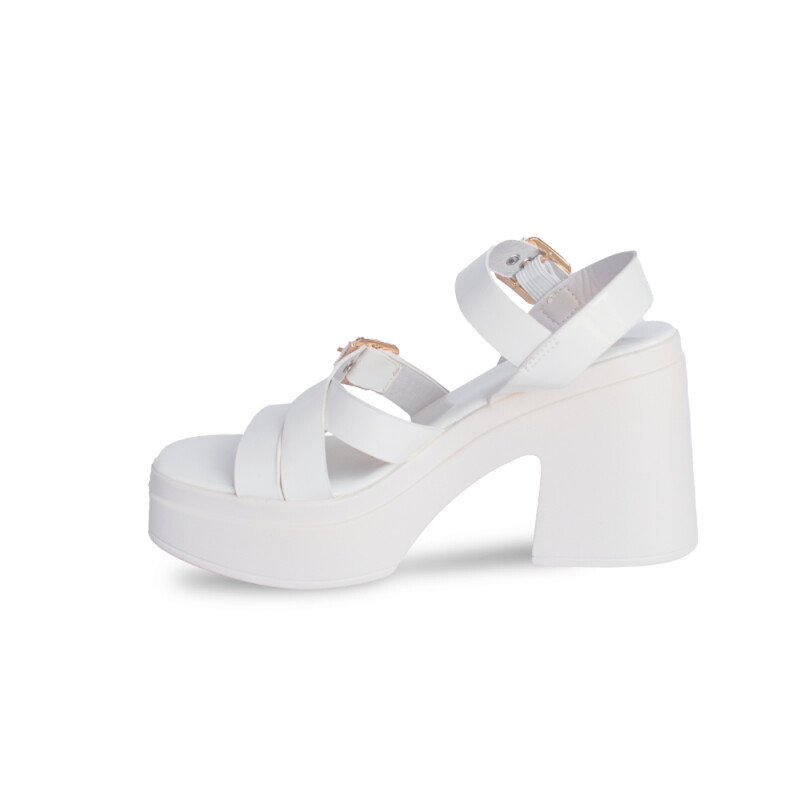 Sandalia de dama Osada OFF WHITE