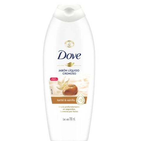 Dove jabón líquido cremoso 700 ml Karité & Vainilla humectante