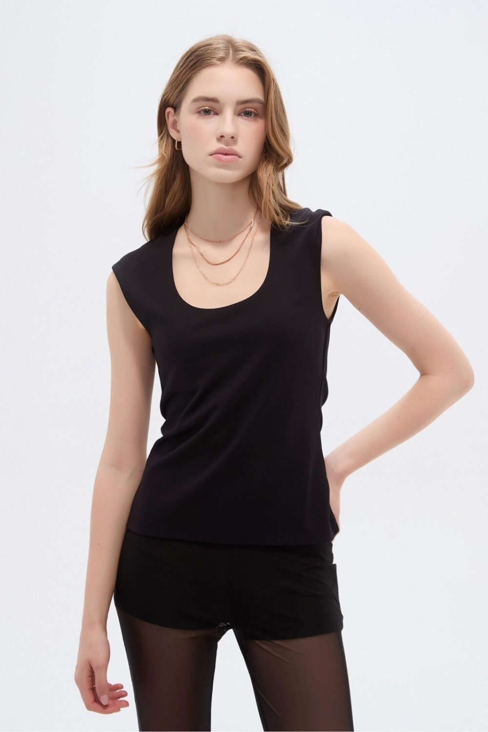Musculosa Clia Negro
