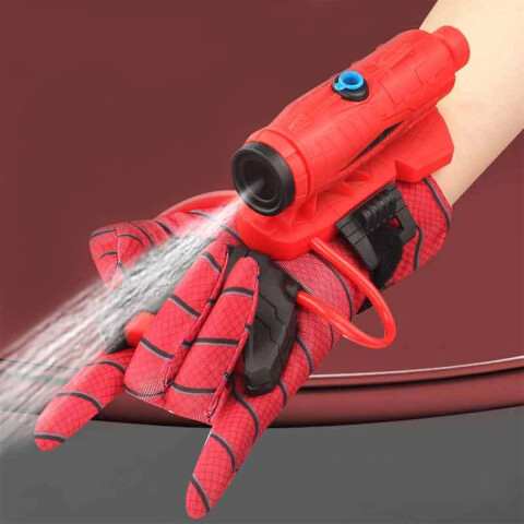 Pistola de agua lanza telarañas con guantes Pistola De Agua Lanza Telarañas Con Guantes