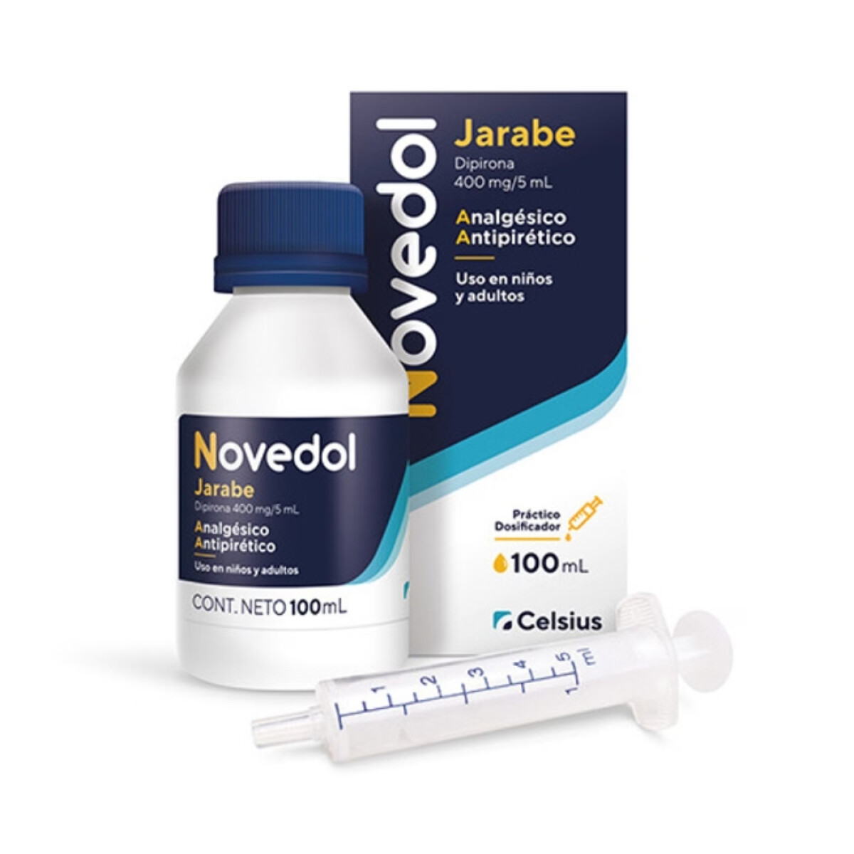 Jarabe Novedol 400mg/5ml 100 ml 