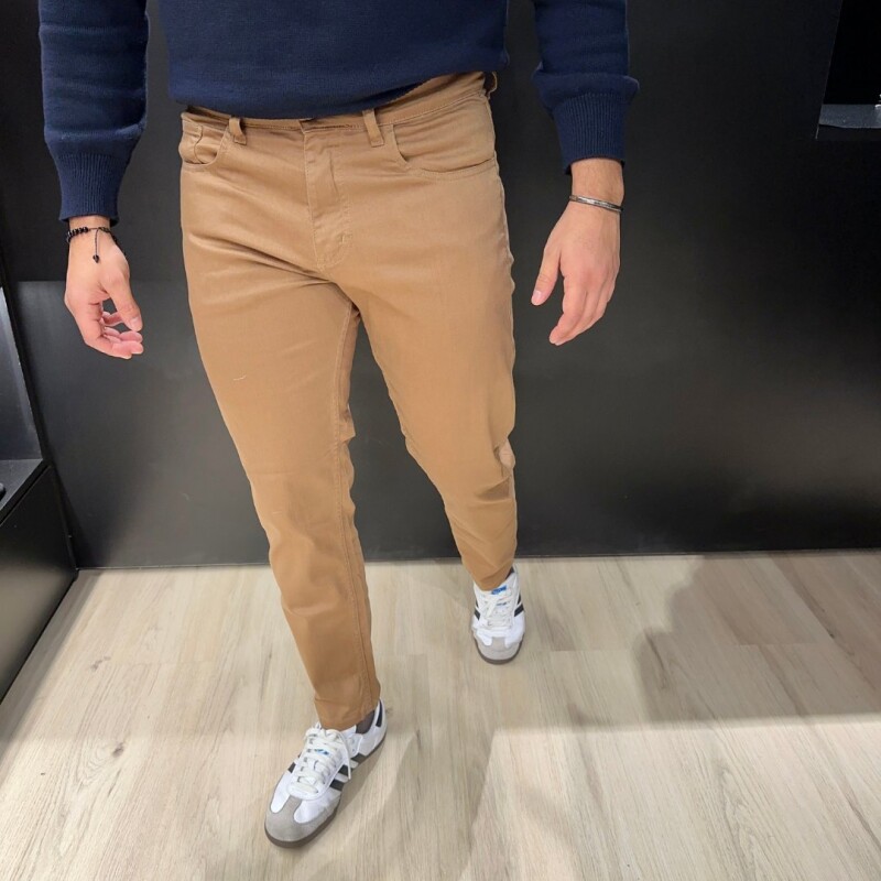Pantalón 5 bolsillos CAMEL
