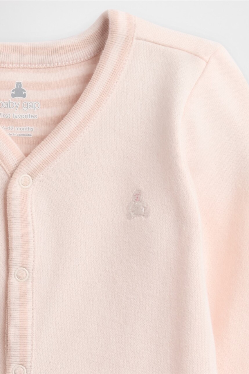 Astronauta Cozy Bebé Barely Pink