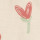 Body estampa Corazones Beige
