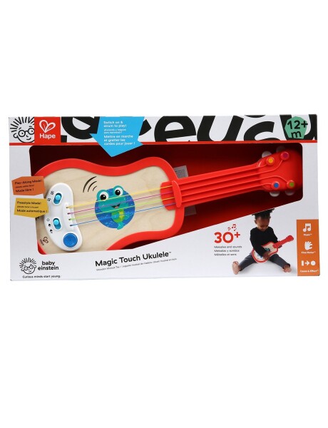 Guitarra ukelele de juguete en madera - Hape Baby Einstein Magic Touch Guitarra ukelele de juguete en madera - Hape Baby Einstein Magic Touch