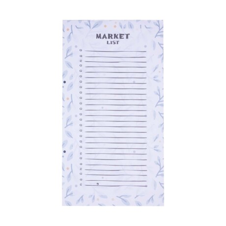PAD PLANNER PAPEL FLORES IMÁN