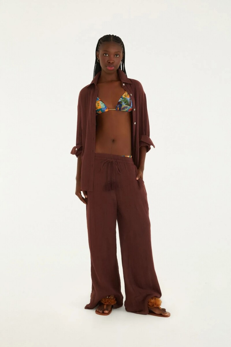 PANTALON Marron