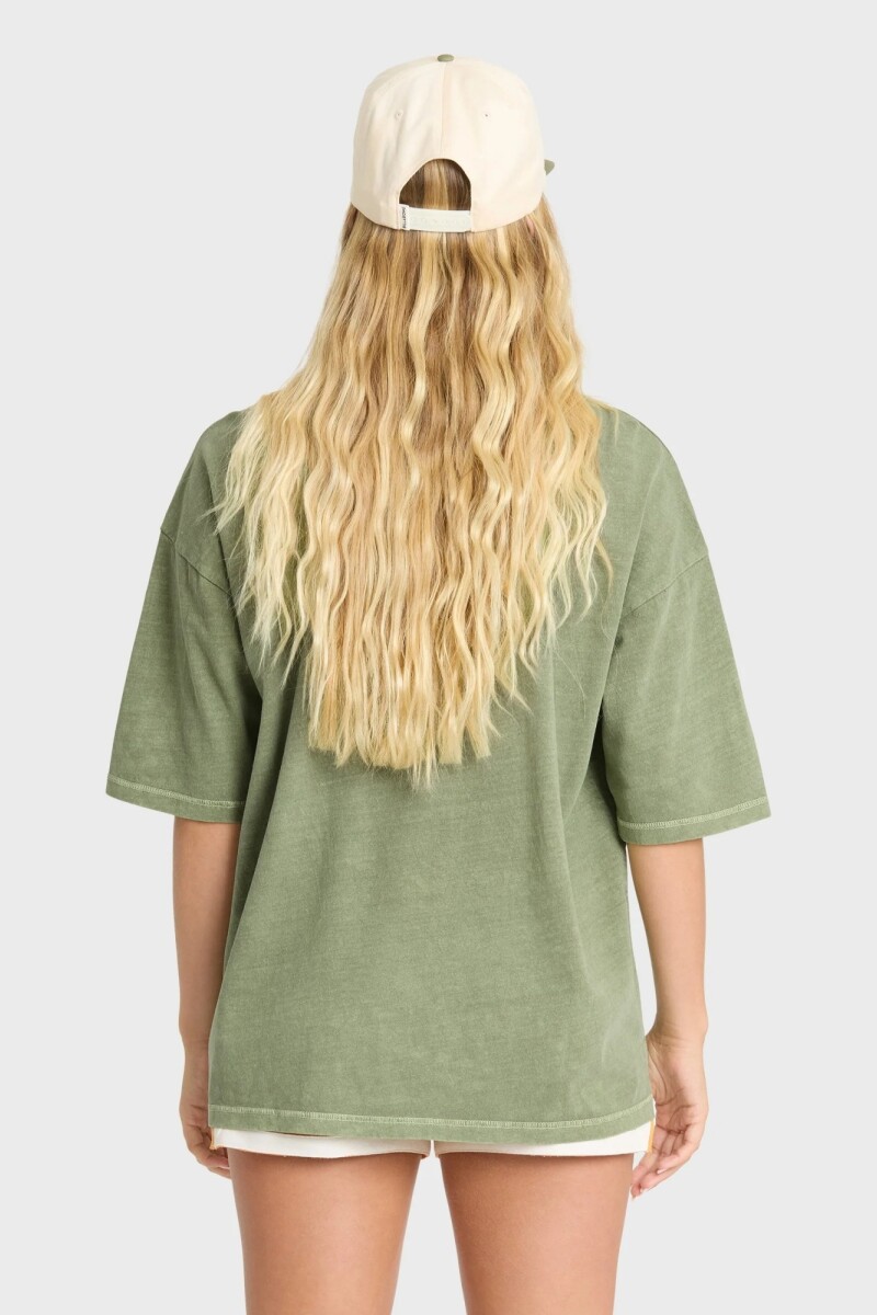 REMERA WAVE STAMP SS TEE M-militar