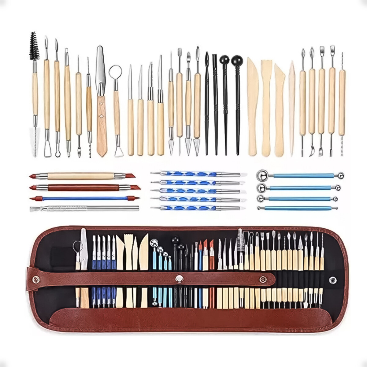 Kit De Herramientas De Cerámica y Arcilla Set X43 