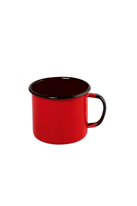 Taza Enlozada Rojo