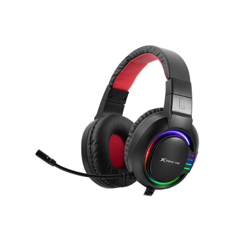 Auricular Gamer Xtrike Para Consolas O PC Con Luces RGB Auricular Gamer Xtrike Para Consolas O PC Con Luces RGB