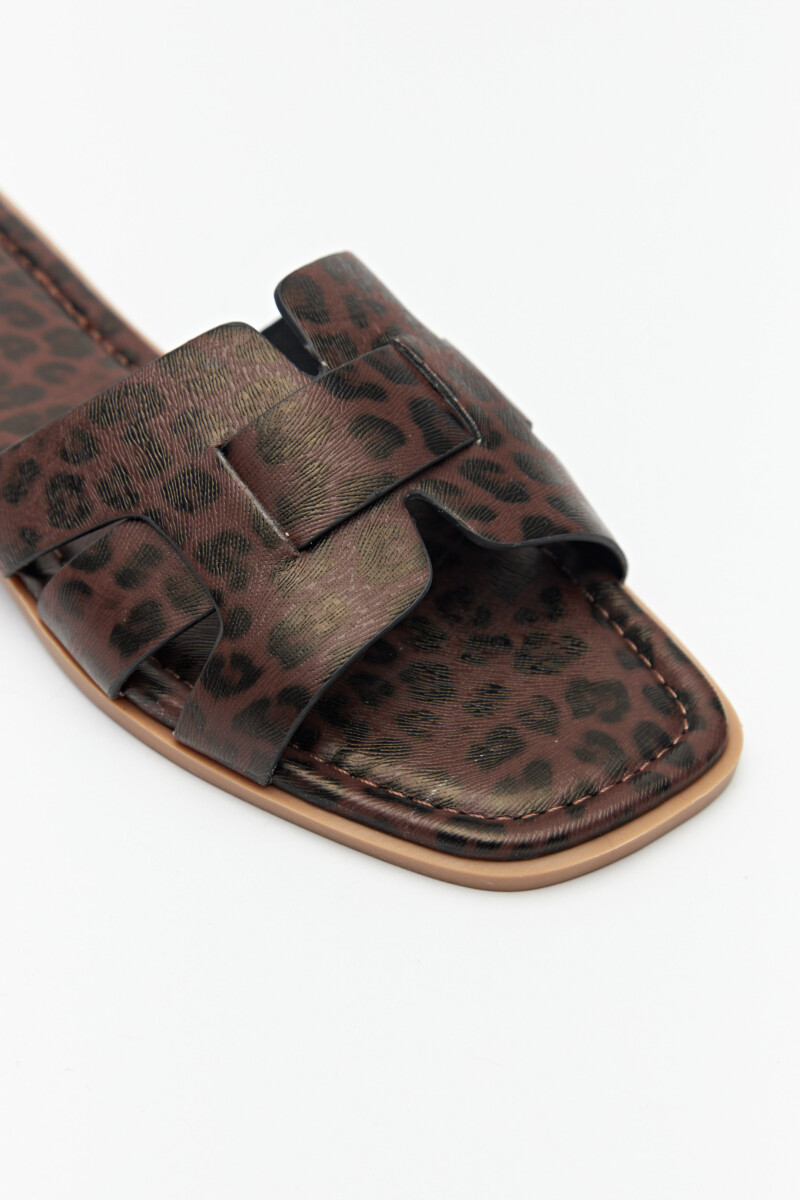 SANDALIA RAPS Animal Print
