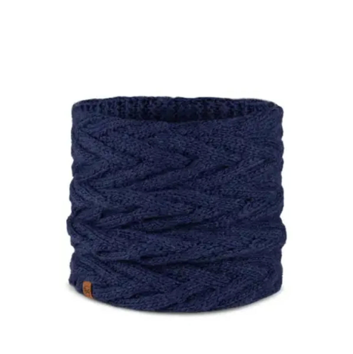 Bufanda Buff Knitted & Fleece Caryn Midnight - Azul 