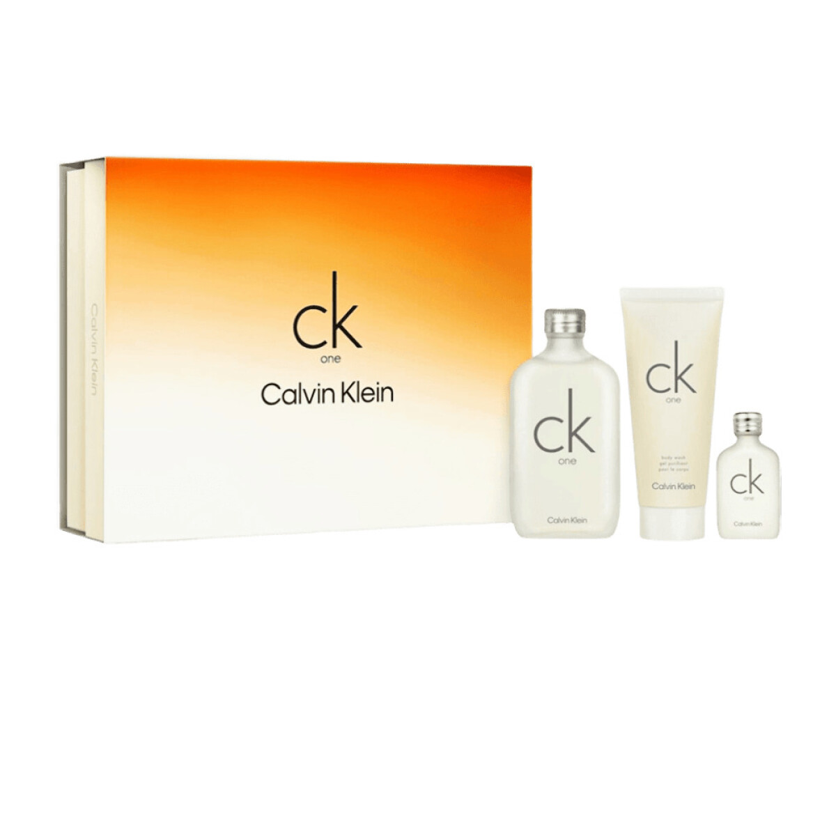 CK ONE EDT 100ML+SG100ML+EDT15ML ESTUCHE 