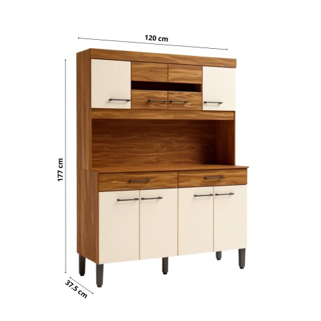 Kit cocina compacta - 8 puertas 2 cajones Kit cocina compacta - 8 puertas 2 cajones
