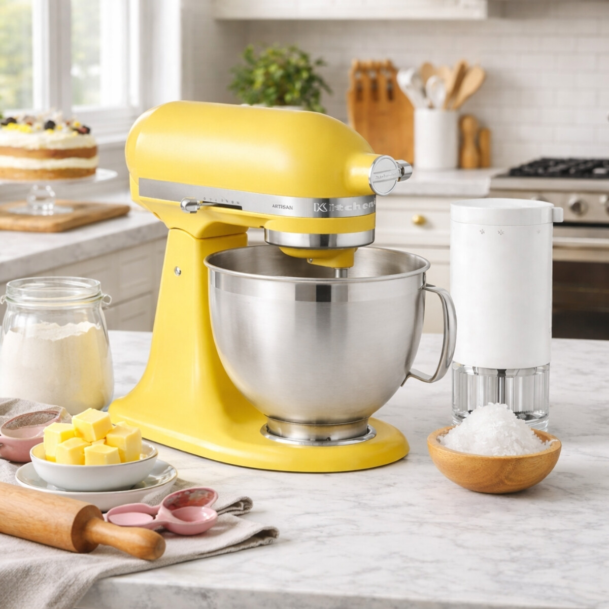 Batidora 4,8 Litros Butter con Accesorio Raspador de Hielo KitchenAid 