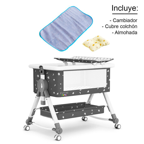 Cuna Colecho Moises Expert Kids Con Cambiador Y Mosquetero Noche