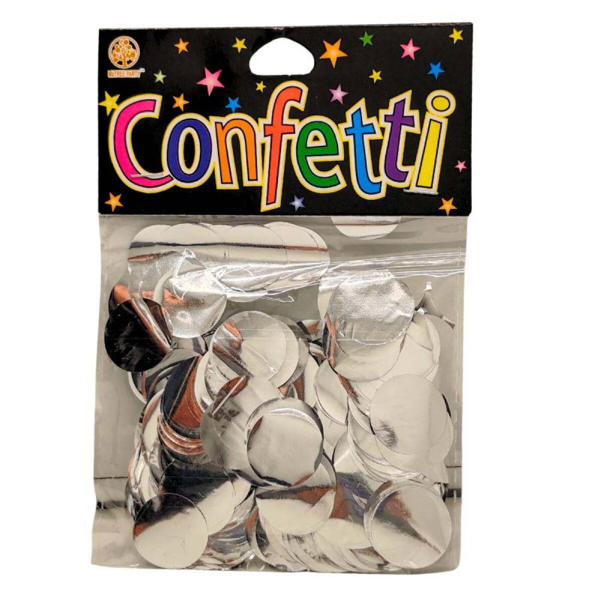 Confetti Metalizado 15 Grs. - Plateado 