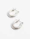 Aros Argollas Metal Aros Argollas Metal - Plateado