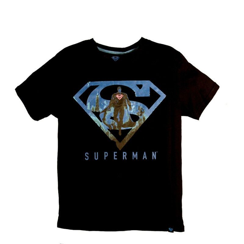 Remera DC Superman de Niños - SUIJSS24001 Marino