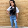 Crop Top Miland NY Negro