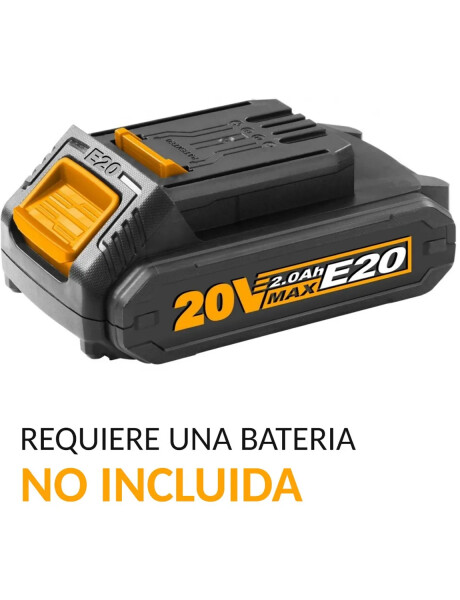 Inflador portátil de mano a batería 20V con accesorios Ingco Inflador portátil de mano a batería 20V con accesorios Ingco