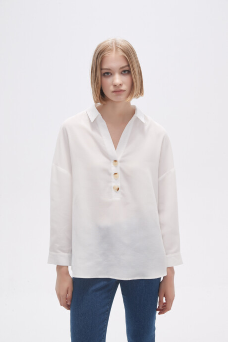 Blusa Kansas Blanco