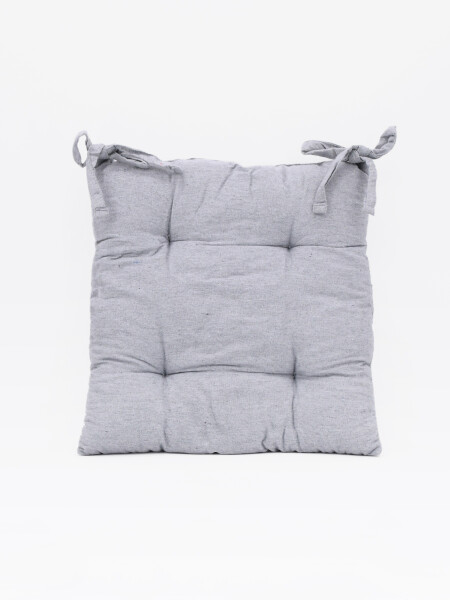 ALMOHADON SILLA GRIS MELANGE O