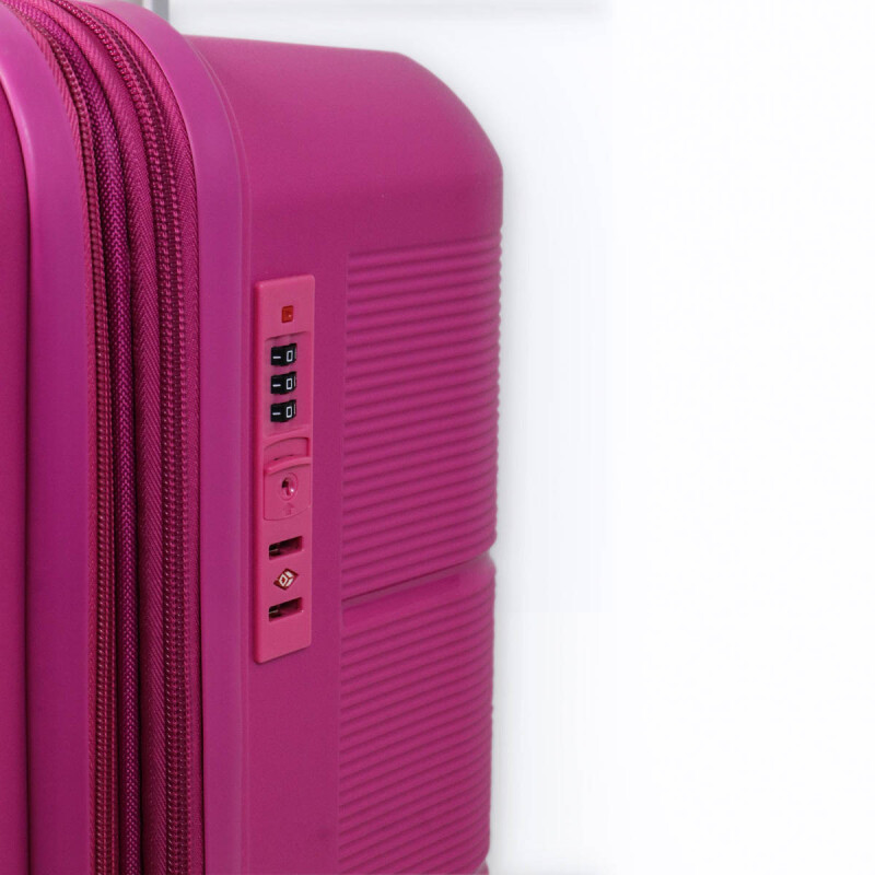 MALETA PLAST FUCSIA GDE Unica