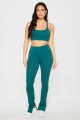 Top Principal Low Impact Bra Mujer Green Abyss