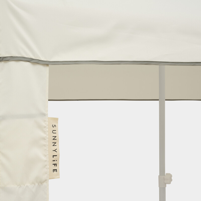 S51BC Gazebo Plegable Playa Y Jardín 1,5x1,5mts Cream Accent