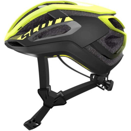 Casco Scott Centric Plus Negro/amarillo