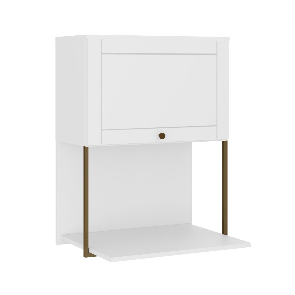 Aereo Americana 60 con Tiradores Oro Blanco Aereo Americana 60 con Tiradores Oro Blanco