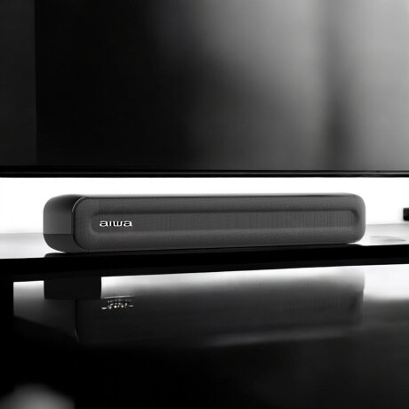 Barra de Sonido 2.0 Aiwa AWSBH15 300W PMPO Negro